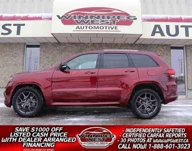 Used 2019 Jeep Grand Cherokee LIMITED X SPORT MODEL, LOADED & CLEAN, VERY SEXY! for Sale in Headingley, Manitoba