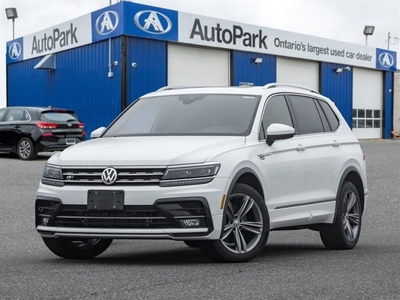 Used 2019 Volkswagen Tiguan Highline 2.0T 8sp at w/Tip 4M for Sale in Georgetown, Ontario