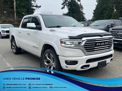 Used 2020 RAM 1500 Longhorn LOCAL BC, NO ACCIDENT, DIESEL, PANORAMIC ROOF, NAV for Sale in Surrey, British Columbia