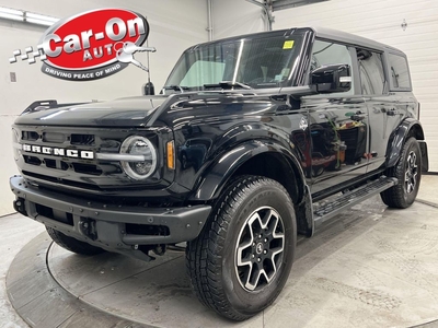Used 2022 Ford Bronco OUTER BANKS ADV. 4x4 V6 360 CAM HARD TOP NAV for Sale in Ottawa, Ontario