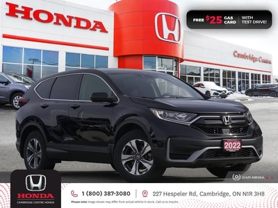 Used 2022 Honda CR-V LX HEATED SEATS REARVIEW CAMERA APPLE CARPLAY™/ANDROID AUTO™ for Sale in Cambridge, Ontario