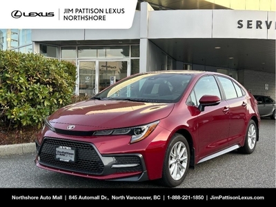 Used 2022 Toyota Corolla SE CVT SE / LOW KM, NO ACCIDENTS, ONE OWNER for Sale in North Vancouver, British Columbia