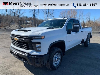 New 2024 Chevrolet Silverado 2500 HD Work Truck - Heated Seats for Sale in Orleans, Ontario