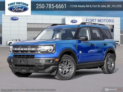New 2024 Ford Bronco Sport Big Bend - Heated Seats for Sale in Fort St John, British Columbia