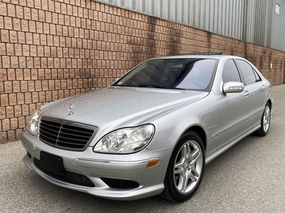 Used 2005 Mercedes-Benz S-Class S55 AMG - 5.4L - V8 - 493HP - PRISTINE CONDITION for Sale in Toronto, Ontario