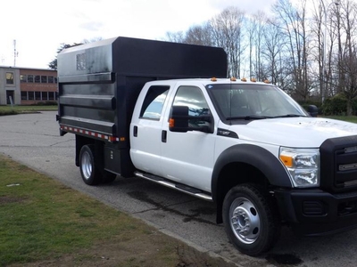 Used 2011 Ford F-550 Crew Cab Dump Truck Dually 2WD for Sale in Burnaby, British Columbia