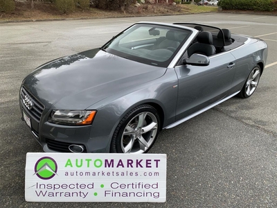Used 2012 Audi A5 2.0T S LINE PREMIUM PLUS QUATTRO AWD FINANCING WARRANTY INSPECTED W/BCAA MEMBERSHIP! for Sale in Surrey, British Columbia