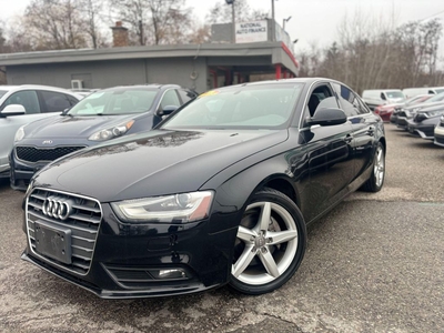 Used 2013 Audi A4 PRIMIUM PLUS,QUATTRO,,SAFETY+WARRANTY INCLUDED for Sale in Richmond Hill, Ontario