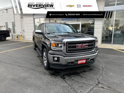 Used 2014 GMC Sierra 1500 SLT TRAILERING PACKAGE LEATHER HEATED & COOLED SEATS REAR VIEW CAMERA for Sale in Wallaceburg, Ontario
