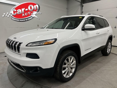 Used 2014 Jeep Cherokee LIMITED 4x4 3.2L V6 PANO ROOF LEATHER NAV for Sale in Ottawa, Ontario