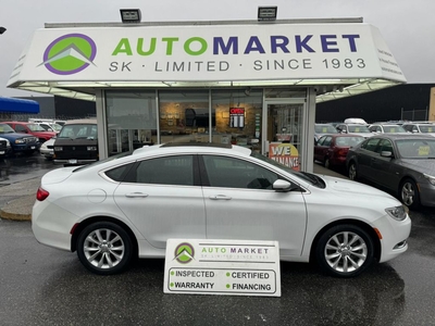 Used 2015 Chrysler 200 C LIMITED NAVI,B-UP CAM.PANO ROOF! FULL LOAD! INSPECTED W/BCAA MEMBERSHIP & WRNTY! for Sale in Langley, British Columbia