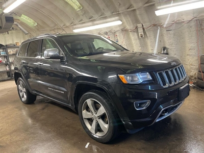 Used 2015 Jeep Grand Cherokee OVERLAND 4X4 * 3.0L V6 Turbo Diesel * Navigation * Dual-Pane Panoramic Sunroof * Leather Trim Seats w/Edge Welting * Memory Seats * Auto-Start * Uconn for Sale in Cambridge, Ontario
