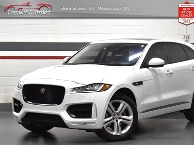 Used 2017 Jaguar F-PACE 20d R-Sport Meridian Navigation Panoramic Roof Blindspot for Sale in Mississauga, Ontario