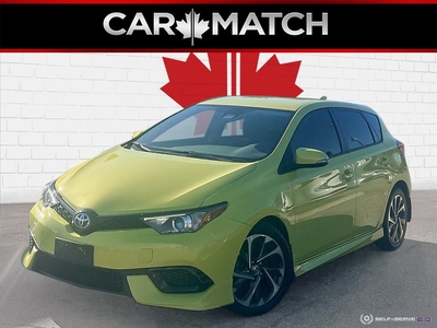 Used 2017 Toyota Corolla iM COROLLA iM / BACKUP CAM / HTD SEATS / NO ACCIDENTS for Sale in Cambridge, Ontario
