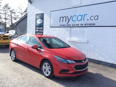 Used 2018 Chevrolet Cruze LT Auto RED HOT!! BACKUP CAM. HEATED SEATS. PWR SEATS. ALLOYS. A/C. CRUISE. KEYLESS ENTRY. PWR GROUP. for Sale in North Bay, Ontario