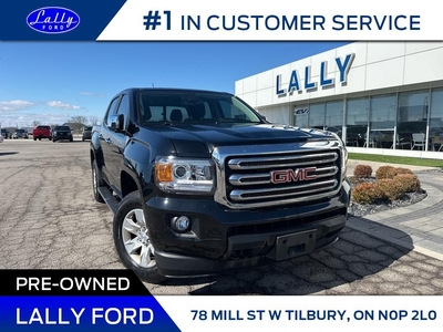 Used 2018 GMC Canyon 4WD SLE, Low km’s, 4x4, Local Trade! for Sale in Tilbury, Ontario