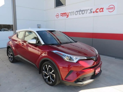 Used 2018 Toyota C-HR XLE (**ALLOY WHEELS**FOG LIGHTS**LANE DEPARTURE ALERT** AUTO HEADLIGHTS**PRE-COLLISION WARNING SYSTEM**PUSH BUTTON START**HEATED SEATS**BACKUP CAMERA**DUAL CLIMATE CONTROL**USB/AUX PORT**) for Sale in Tillsonburg, Ontario