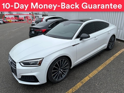 Used 2019 Audi A5 Sportback Progressive AWD w/ Apple CarPlay & Android Auto, Dual Zone A/C, Rearview Cam for Sale in Toronto, Ontario