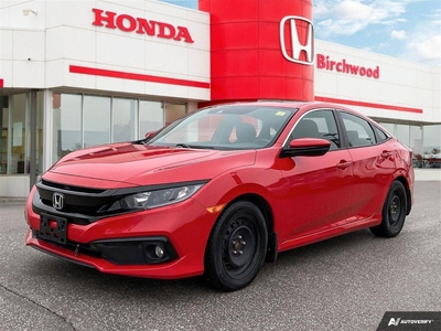 Used 2019 Honda Civic Sport Moonroof Blind Spot Carplay for Sale in Winnipeg, Manitoba