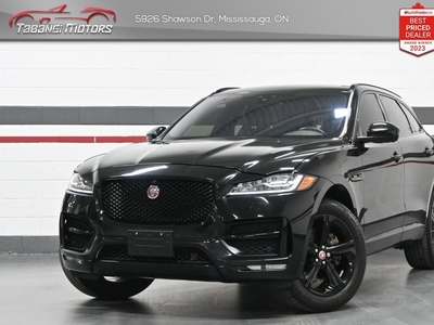 Used 2020 Jaguar F-PACE 30t R-Sport No Accident Red Leather 360CAM Meridian for Sale in Mississauga, Ontario