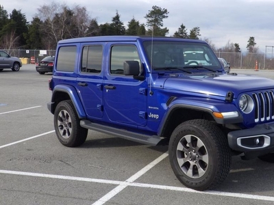 Used 2020 Jeep Wrangler Unlimited Sahara Diesel for Sale in Burnaby, British Columbia