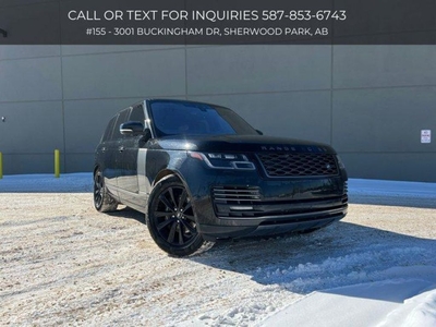 Used 2020 Land Rover Range Rover Autobiography Massage Seats Centre Console Fridge Meridian 3D Sound System for Sale in Sherwood Park, Alberta