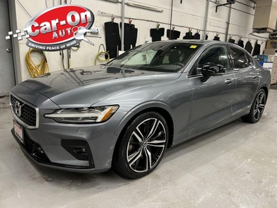 Used 2020 Volvo S60 T6 R-DESIGN PREM PLUS 316HP PANO ROOF 360 CAM for Sale in Ottawa, Ontario