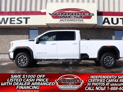 Used 2021 GMC Sierra 3500 HD SLE X31 OFF RD 6.6L 4X4, 8FT BOX, LOADED, AS NEW! for Sale in Headingley, Manitoba