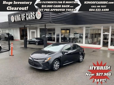 Used 2021 Toyota Corolla Hybrid for Sale in Langley, British Columbia