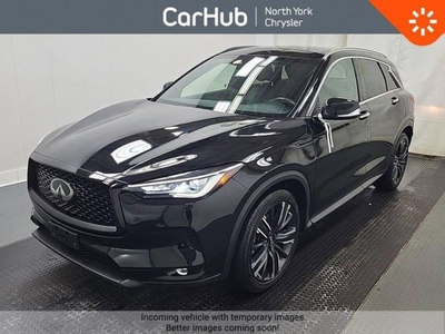 Used 2022 Infiniti QX50 LUXE I-LINE AWD Pano Sunroof Lane Assist Blind Spot for Sale in Thornhill, Ontario