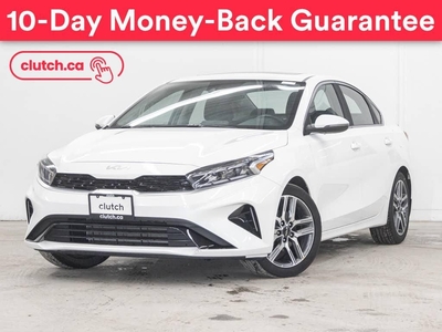 Used 2022 Kia Forte EX+ w/ Apple CarPlay & Android Auto, A/C, Rearview Cam for Sale in Toronto, Ontario