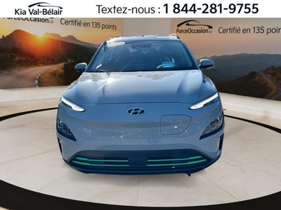 Used 2023 Hyundai KONA Electric Ultimate TOIT*CUIR*GPS*SIÈGES CLIMATISÉS* for Sale in Québec, Quebec