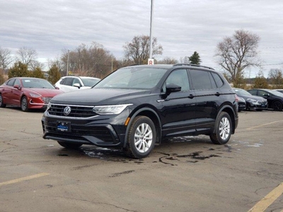 Used 2023 Volkswagen Tiguan Comfortline R-Line Black Edition, Leather, Pano Roof, Heated Seats + Steering & Much More! for Sale in Guelph, Ontario