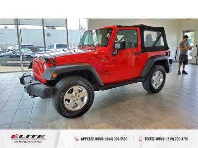 Used Jeep Wrangler 2018 for sale in Sherbrooke, Quebec