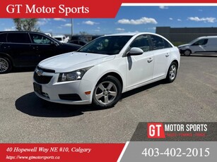 Used 2011 Chevrolet Cruze LT AUTOMATIC HANDS FREE CD PLAYER $0 DOWN for Sale in Calgary, Alberta