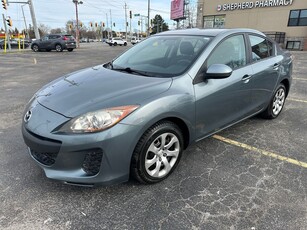Used 2013 Mazda MAZDA3 GX 2L/LOW KMS/NO ACCIDENTS/CERTIFIED for Sale in Cambridge, Ontario
