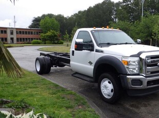 Used 2014 Ford F-550 Cab and Chassis 4WD Diesel for Sale in Burnaby, British Columbia