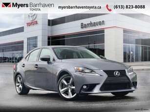 Used 2015 Lexus IS 350 4DR SDN AWD - $254 B/W - Low Mileage for Sale in Ottawa, Ontario
