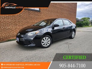 Used 2015 Toyota Corolla 4dr Sdn LE for Sale in Oakville, Ontario
