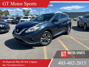 Used 2017 Nissan Murano SL AWD LEATHER MOONROOF BACKUP CAM $0 DOWN for Sale in Calgary, Alberta