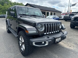 Used 2020 Jeep Wrangler Unlimited Sahara for Sale in Greater Sudbury, Ontario
