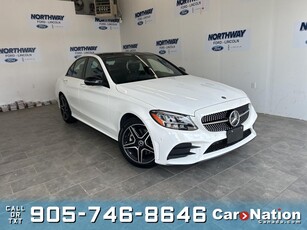 Used 2021 Mercedes-Benz C-Class C300 AWD LEATHER SUNROOF NAV AMG WHEELS for Sale in Brantford, Ontario