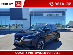Used 2021 Nissan Rogue FULLY EQUIPPED SV EDITION, PROPILOT ASSIST WITH NAVI LINK, INTELLIGENT LANE AND BLIND SPOT INTERVENTION, DUAL PANEL PANORAMIC MOONROOF, REMOTE STARTER, 8-WAY POWER SEAT, WI-FI HOTSPOT for Sale in Moose Jaw, Saskatchewan