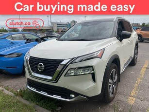 Used 2021 Nissan Rogue Platinum AWD w/ Apple CarPlay & Android Auto, Panoramic Moonroof, Around View Monitor for Sale in Toronto, Ontario