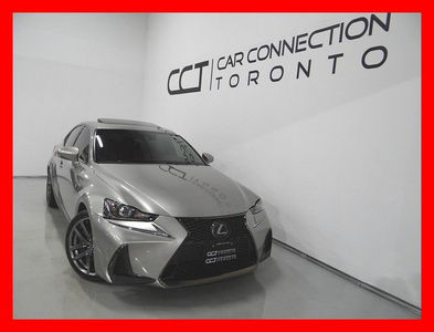 2018 Lexus IS IS350 AWD *NAVI/BACKUP CAM/EXHAUST/RED LEATHER/LOA