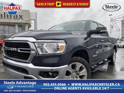 2020 Ram 1500 Big Horn crew 4wd - LIKE NEW !!! LOW PMTS !