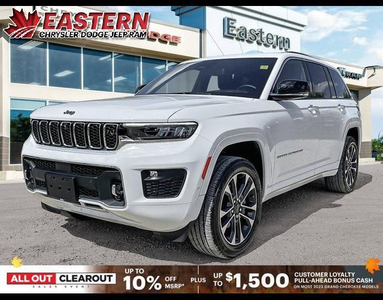 2023 Jeep Grand Cherokee Overland | 0% Financing Available