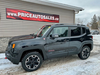 2015 Jeep Renegade Trailhawk - HEATED LEATHER - NAV - CAM - REM