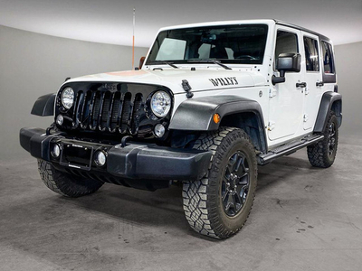 2016 Jeep Wrangler Unlimited Willys Wheeler 4WD Air Conditioning