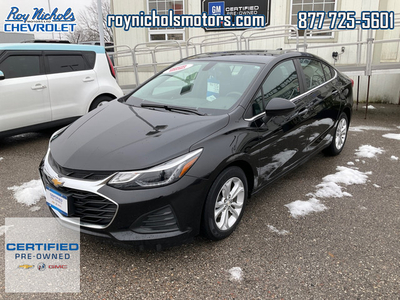2019 Chevrolet Cruze LT - Trade-in - One owner